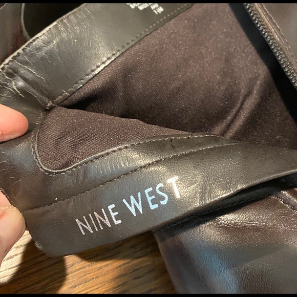 Nine West Chocolate Brown Booties with 3.5” Heel - Picture 10 of 12